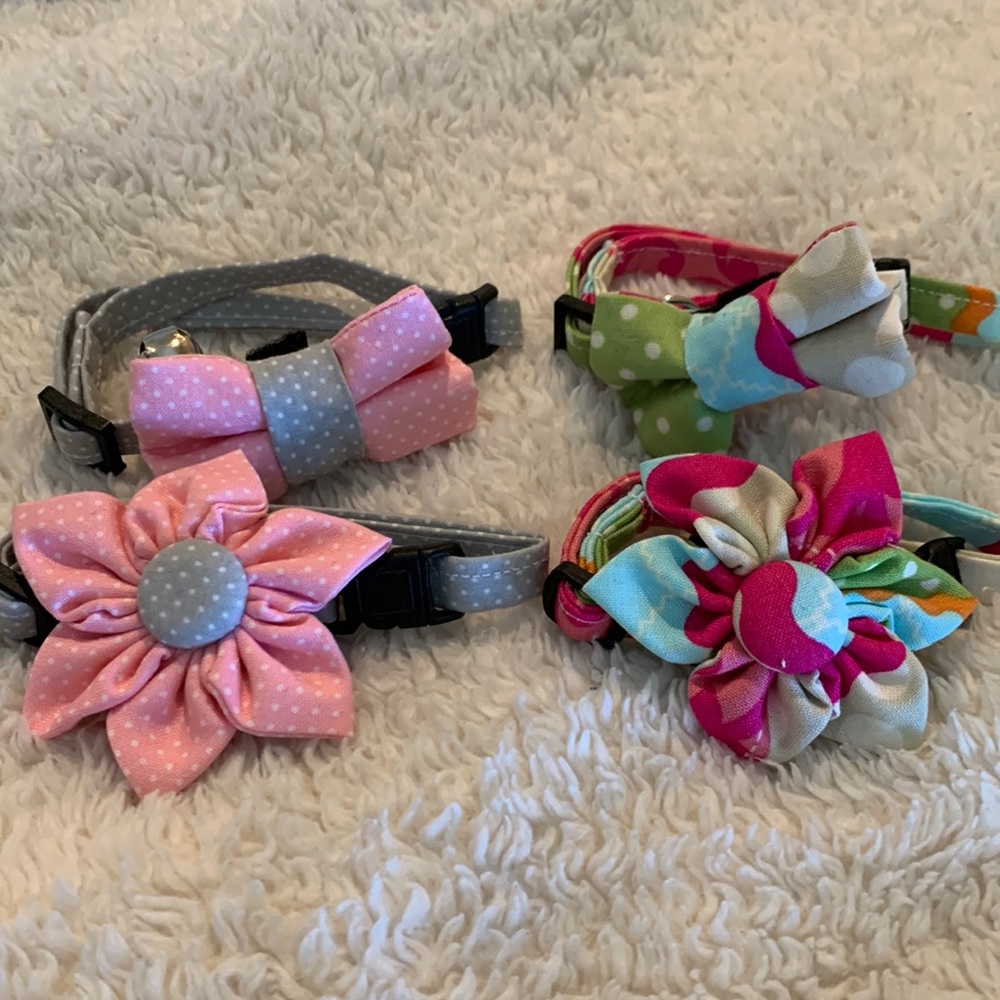 Cat Dog M2M Collar Handmade New